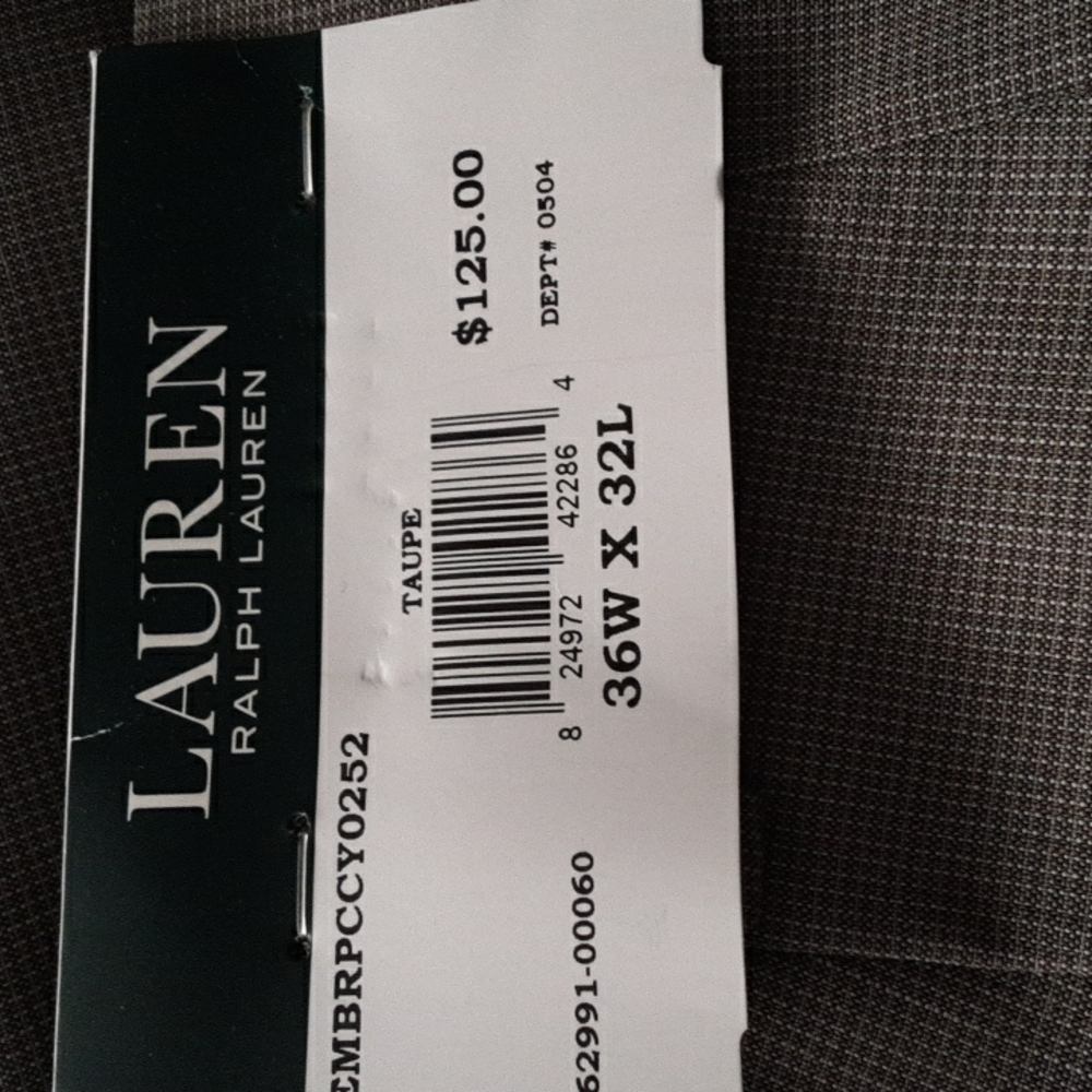 Ralph Lauren Taupe Pant - Picture 4 of 11